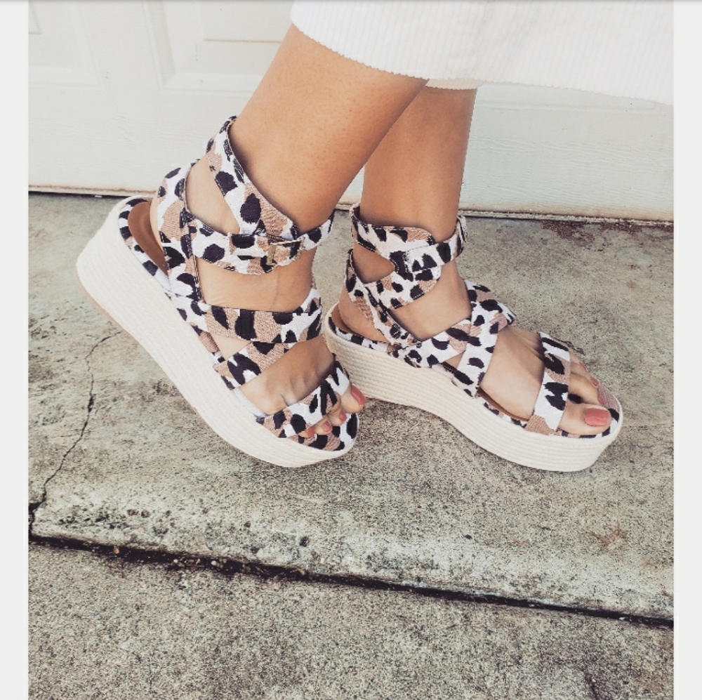 🚨END OF SUMMER SALE//wedge Espadrille - Picture 3 of 4